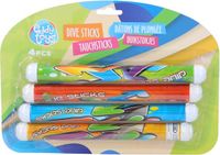 Eddy Toys Duikstaven - 4x stuks - gekleurd - kunststof