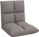 vidaXL Fauteuil réglable Taupe Tissu