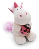 NICI knuffel Eenhoorn Theodor met Lieveheersbeestje 35cm wit