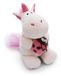 NICI knuffel Eenhoorn Theodor met Lieveheersbeestje 35cm wit