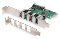 Digitus DS-30221-1 4-port USB 3.0 PCI Express Add-on kaart