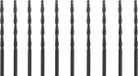 Benson Set van 10 metaalboren HSS - 3.5 mm - rechts snijdend - cilindrisch - met opbergbox