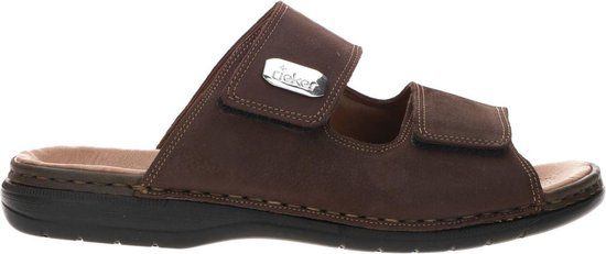 Rieker Slippers bruin - Maat 43