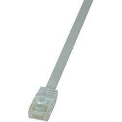 LogiLink RJ45 Netwerk Aansluitkabel CAT 6 U/UTP 20 m Wit