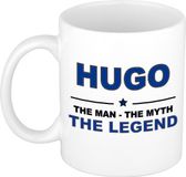 Bellatio Decorations Hugo naam cadeau mok