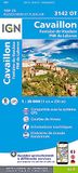 IGN - Institut Géographique National GPSR Kontakt TOP 25- Cavaillon / Fontaine-de-Vaucluse / PNR du Luberon