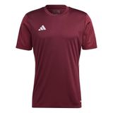 Adidas Tabela 23 Jersey Shirt Korte Mouw Heren Bordeaux / Wit Maat L