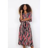 Soyaconcept midi jurk multi
