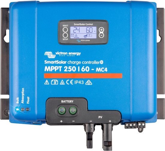 Victron Energy Victron SmartSolar MPPT 250/60-MC4 (12/24/48V)