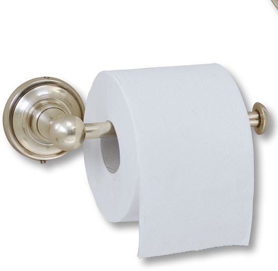 LOBERON Toiletrolhouder Pax antiekzilverkleurig