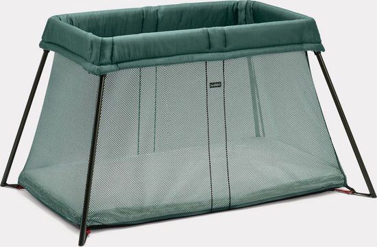 BabyBjörn Reisbedje Light - Donkergroen