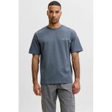 JACK & JONES CORE T-shirt met backprint - turbulence