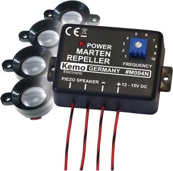 Kemo M094N Marterverjagingsmodule - 60 cm - Kleurloos