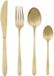 Salter Gold Cutlery Set – Chiltern 16-delige roestvrijstalen Flatware set