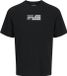 JACK&JONES JWHCORP GRAPHIC TEE SS O-NECK SN Heren T-shirt Zwart XL