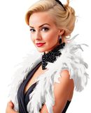 Fiestas Guirca Boa Dames 180 Cm Veren Wit