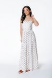 Colourful Rebel Fenna Polk a Dot Spaghetti Dress - M