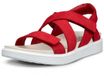 Ecco 238813 02466 dames sandalen rood nubuck klittenband maat 41