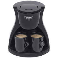 Bestron ACM8007BE Filter Coffee Machine - 2 Cup, Black