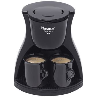 Bestron ACM8007BE Filter Coffee Machine - 2 Cup, Black