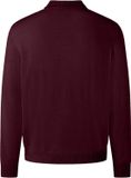 MAERZ Classic Fit trui voor heren van wol - bordeauxrood