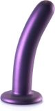 Shots Ouch! OU820MPU Smooth G-Spot Dildo 14.5 cm Metallic Purple
