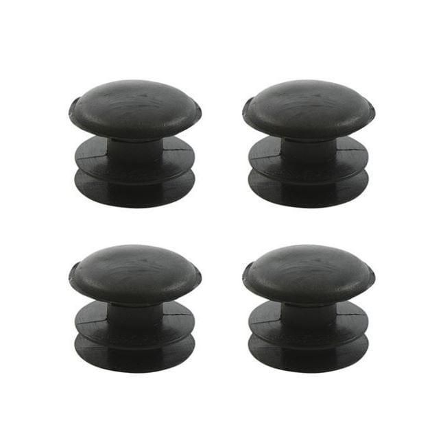 ProPlus Ondertentdoppen 25 Mm Zwart Per 4 Stuks