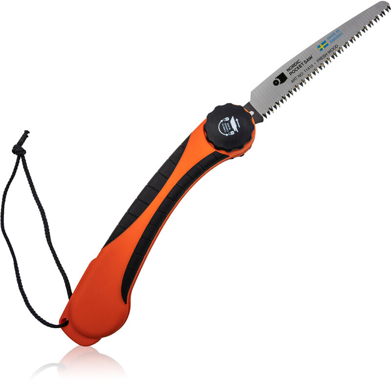 Nordic Pocket Saw Fold Pocket Saw, orange/black