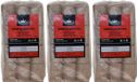 Esschert Design Bv 3x zakken houtbriketten 10 kilo voor kachel/openhaard - Hout - Houtbriketten geperst