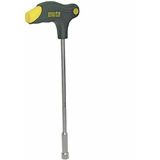 Mota Herramientas 39843 Metrische T-sleutel met handgreep, zilver, 5 x 150 mm