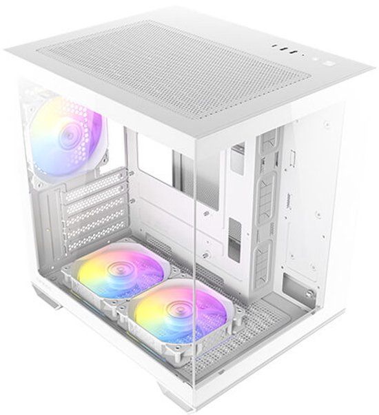 Antec CX60M ARGB PC behuizing Mini Tower Micro-ATX Wit
