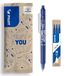 PILOT - FriXion Ball Clicker 07 Set met 1 pen en 3 vullingen - Blauw - Medium punt