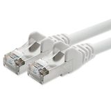 1aTTack.de 1x 5m Cat5e SFTP netwerkkabel 2x RJ45 wit