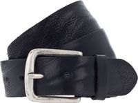 Vanzetti Leren Riem 40mm Leather Belt W105 Black Zwart