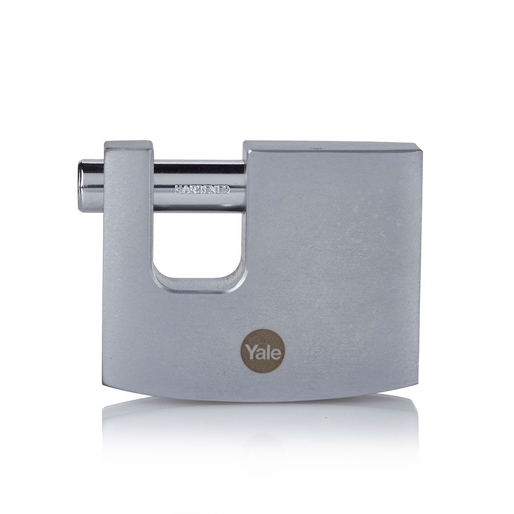 Yale Y124B/70/115/1 Hangslot 70 mm Zilver - Sleutelslot - 1 Stuk