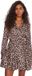 Guess A-lijn jurk met lange mouwen Concetta Flare feline print