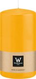 Wiedemann Bougie cylindrique/bougie pilier - jaune - 13 x 7 cm - 52 heures de combustion
