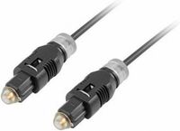 Lanberg Toslink Optische Kabel Voor Tv-Audioconsole, 3 Meter, Hoge Geluidskwaliteit