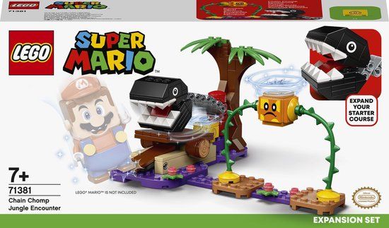 LEGO Super Mario Uitbreidingsset: Chain Chomp-junglegevecht 71381
