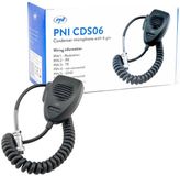 PNI CDS06 Condensatormicrofoon 6-pins Zwart