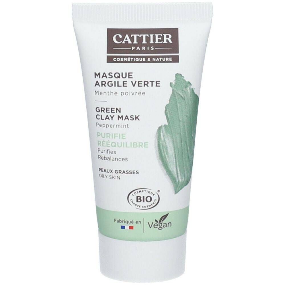 Cattier Green Clay Mask - 30 ml