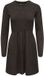 ONLY Gebreide jurk ONLFIA Midi-jurk Chocolate Torte