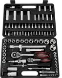 Monzana Gereedschapset - 94 Onderdelen 1/4 1/2 Bits Doppen CV-Staal