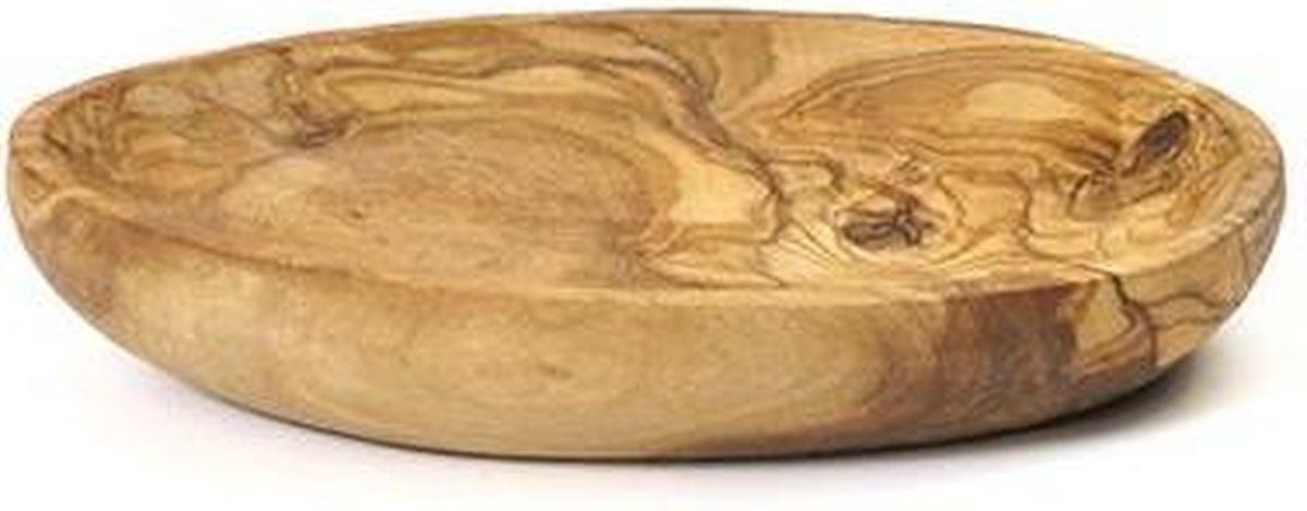 Pure Olive Wood Olijfhouten Schaaltje Ovaal 13 cm