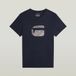 G-Star - Finger Print Burger R T - Hommes - T-shirts - Salute - M