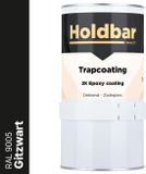 Holdbar Trapcoating Gitzwart (RAL 9005) 1 kg