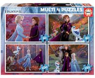Frozen Puzzel - Frozen set 50 80 100 150 stukjes - Progressieve puzzelset - 34 x 24 cm