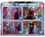 Frozen Puzzel - Frozen set 50 80 100 150 stukjes - Progressieve puzzelset - 34 x 24 cm