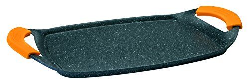 Ibili "Basic Stone" grillplaat - zwart/oranje - 2023