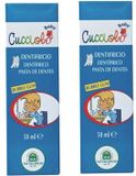 Cucciolo Biologische Baby & Peuter tandpasta - Bubblegum - 50 ml. Voordeelset 2 stuks!!